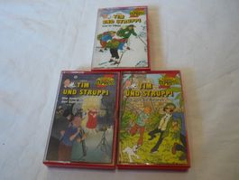 3x Tim und Struppi - Herge Kassetten Kinder Hörspiel