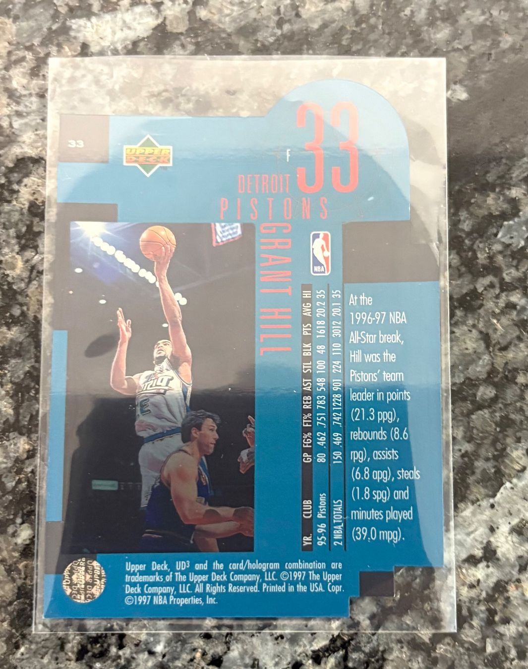 Nba Carte collezionabili: NBA Grant Hill UD3 Star Focus Card – Nuovo (secondo la descrizione) da Muttenz venduto da joba23 1