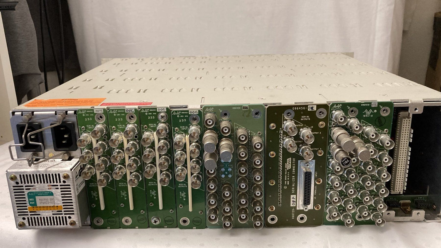 Sonstiges Zubehör: Grass Valley MAX900 Studio-Rack mit Video-Modulen – Gebraucht aus Dietikon von Rima57 5
