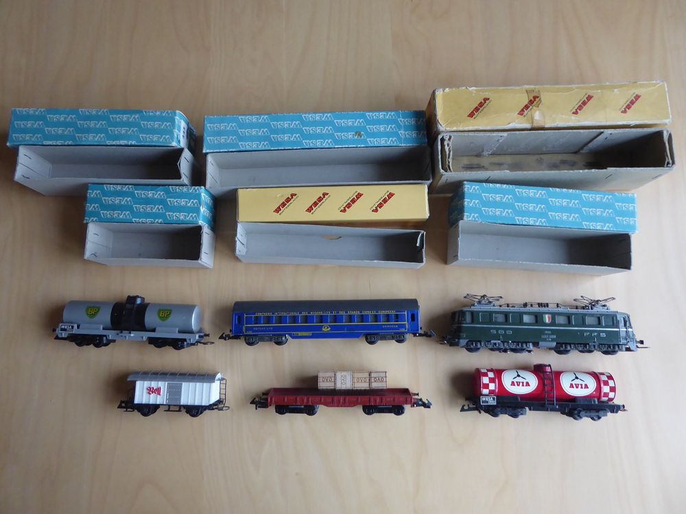Wesa Lokomotive und 5 Wagen (Gebraucht) in Aadorf für CHF 99 – mit ...
