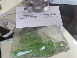 Swarovski Grüne Steine hochwertig 8 Stück