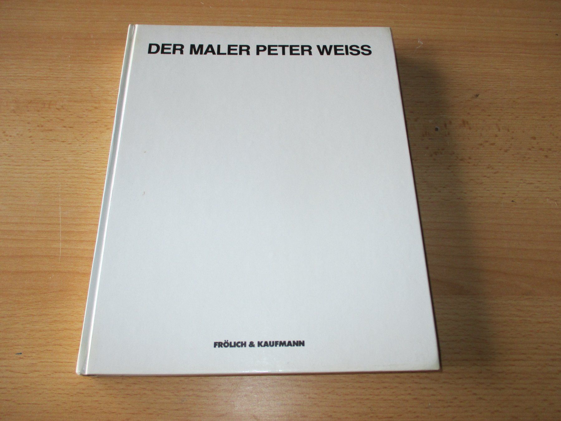 Libri: Der Maler Peter Weiss – Usato da Flims - Dorf venduto da Stagediver