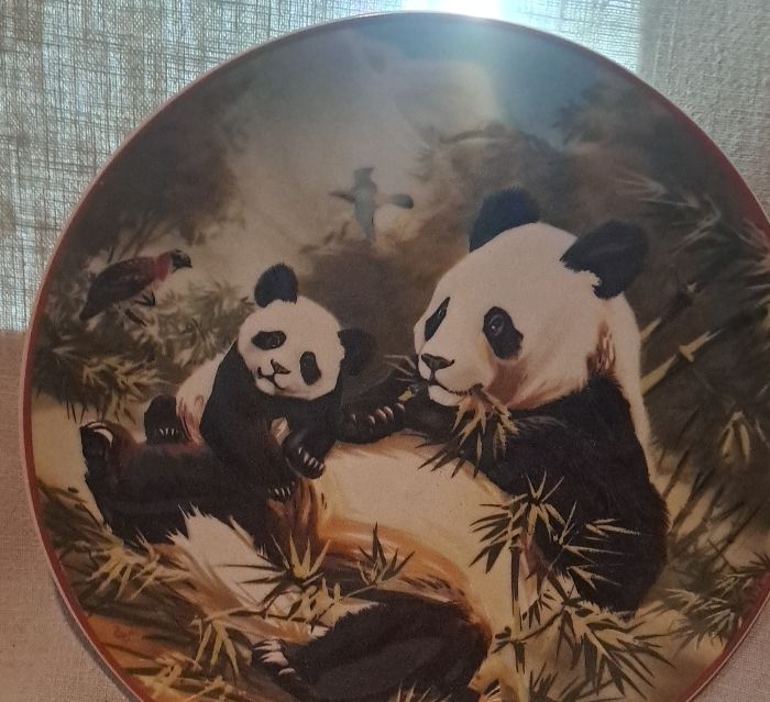 Villeroy & Boch Piatti: Dekorationstaller Panda WWF – Usato da Giswil venduto da ett_kx6f