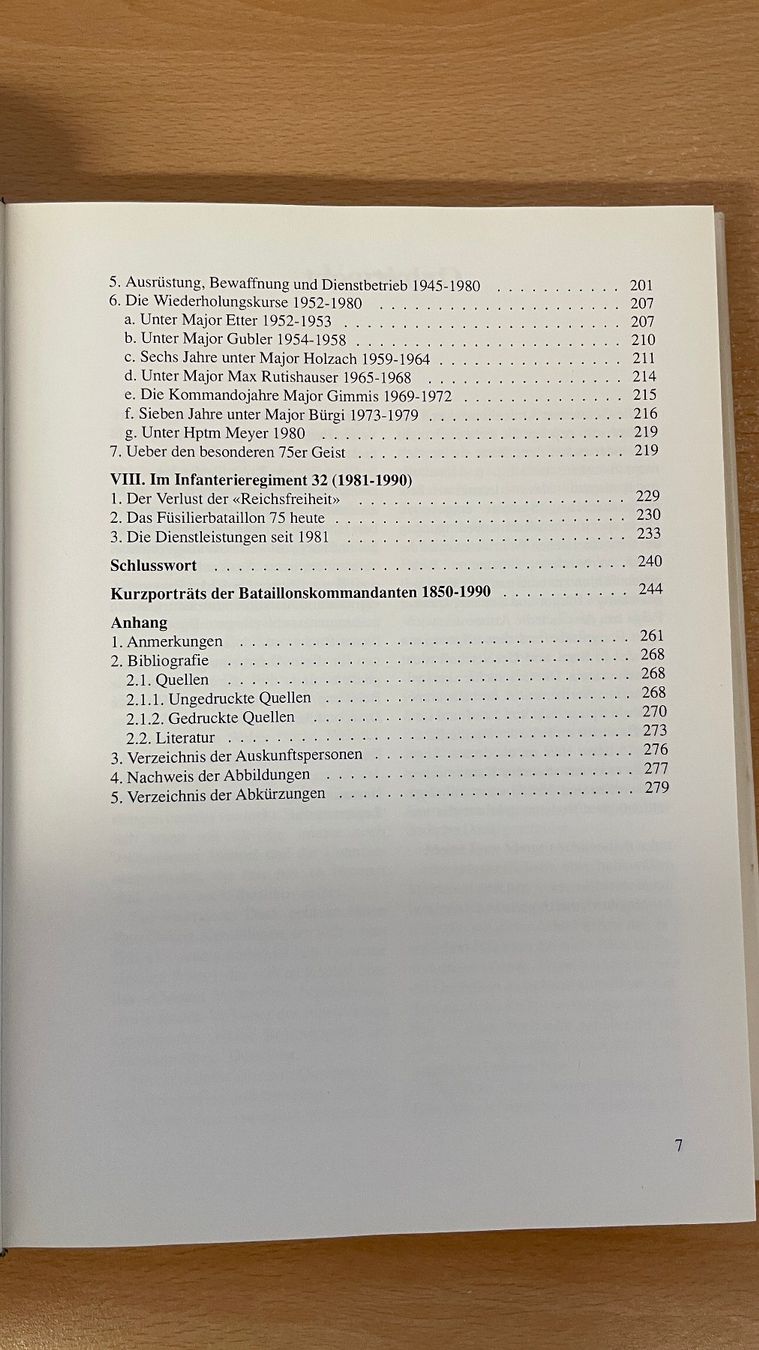 Libri: Geschichte Füsilierbataillons 75 von André Salathé – Usato da Glattfelden venduto da cybermaxx 4