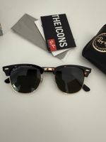 Ray-Ban Clubmaster tortoise polarized RB3016 990/58 51mm