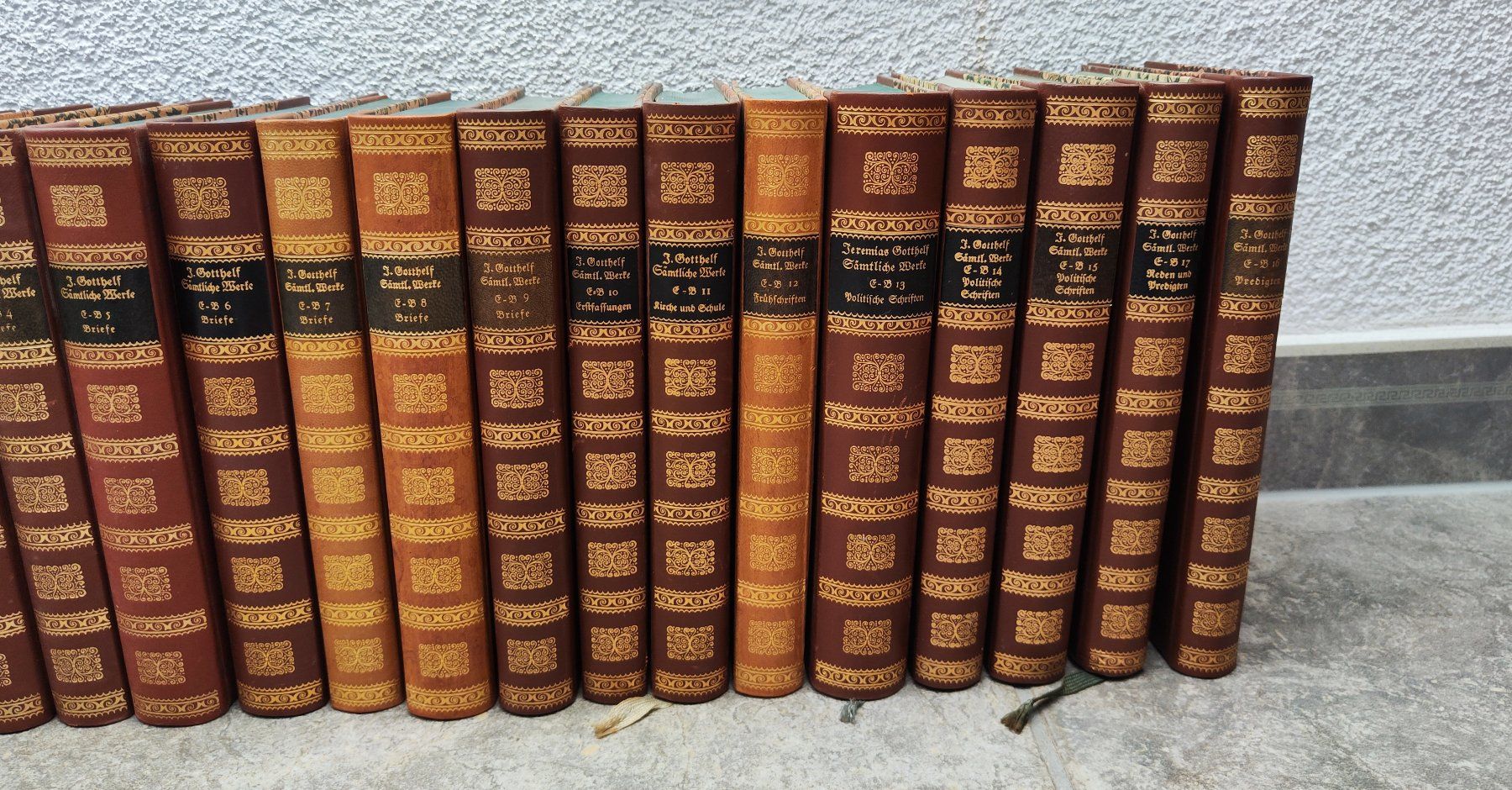 Bücher: Gotthelf, gesamtes Werk, Lederrücken – Gebraucht aus Lenzburg von Dani_Lenzburg 5