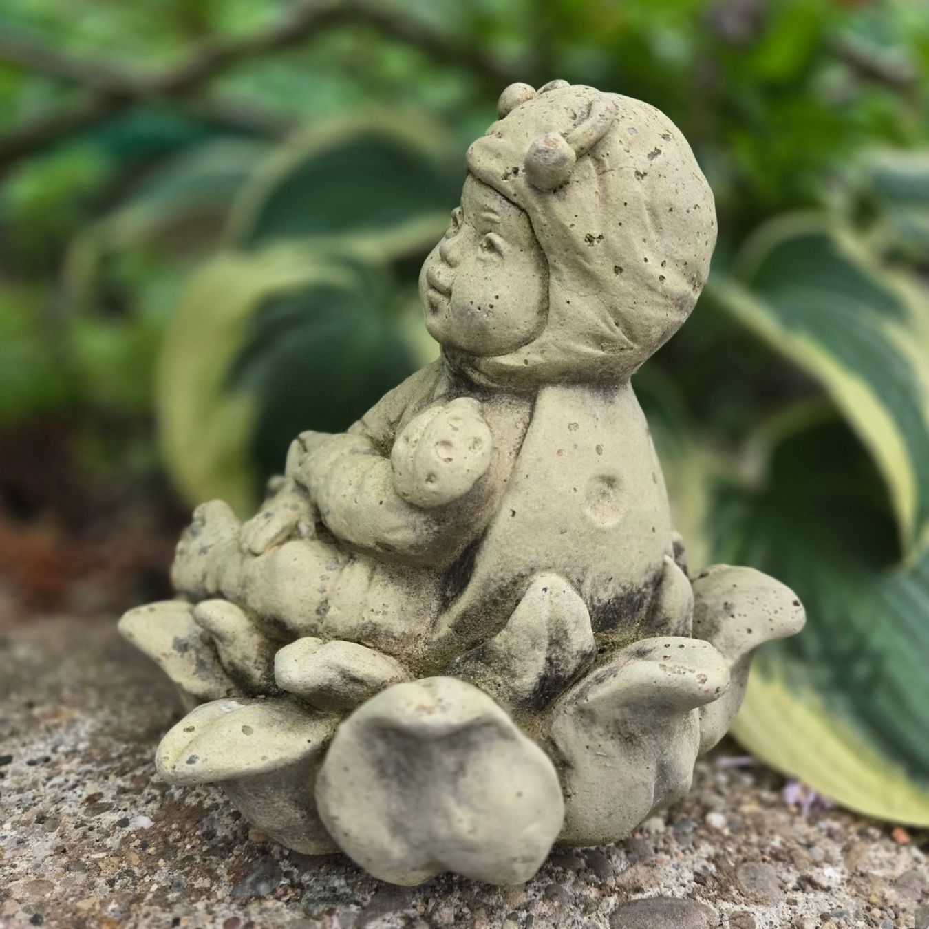 Figuren: Süesse Garten Dekofigur - Glückskäferli Statue Garten – Gebraucht aus Rheinsulz von Gilea 2