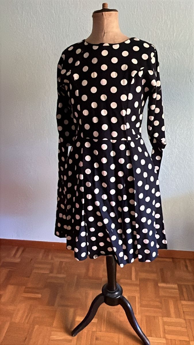 Vestiti: Robe rockabilly bleue et blanche T 38 – Nuovo (secondo la descrizione) da Genève venduto da ct_fqr8