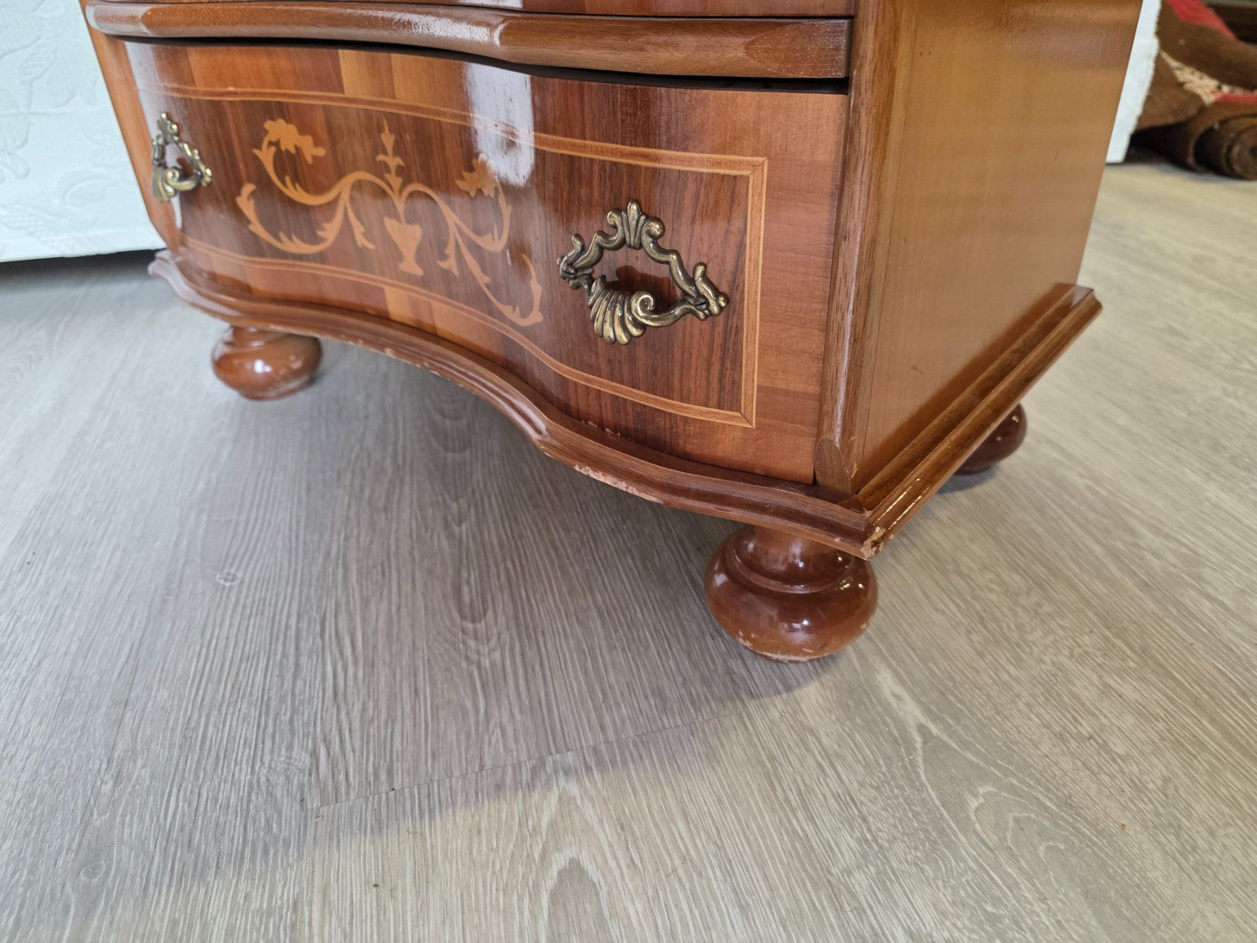 Cassettiere: Antike Intarsien Kommode Schubladen Möbel Sideboard – Usato da Walterswil BE venduto da Lonitti 8