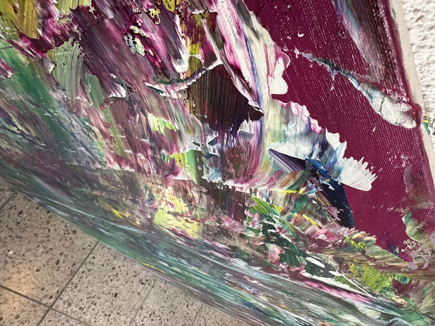 Gemälde: Abstrakt in Acryl – Gebraucht aus Aarburg von Nikys-Woods 2