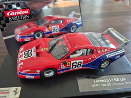 Carrera Evolution Ferrari 512 BB LM Nart Nr.68 Daytona 1979