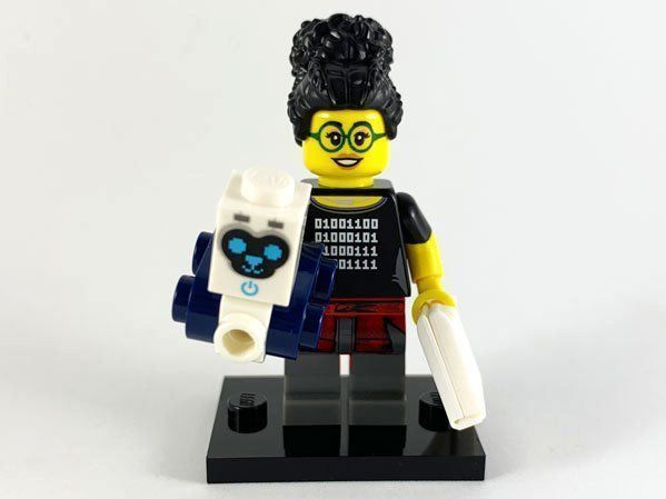 Lego Statuette: LEGO Minifiguren S.19 Programmiererin – Nuovo (secondo la descrizione) da Matzendorf venduto da SwissMagicKarten