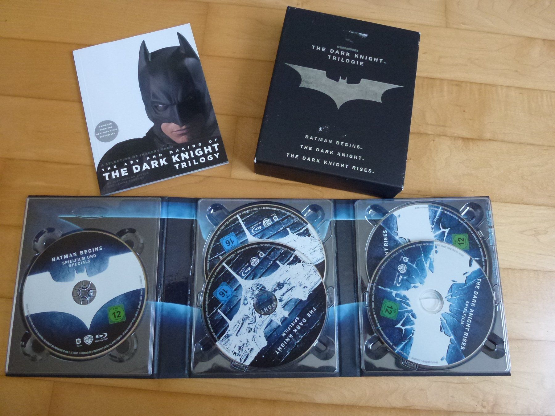Alle DVDs: The Dark Knight Trilogie (5-Blu-Rays) – Gebraucht aus Bern von Frebo 1