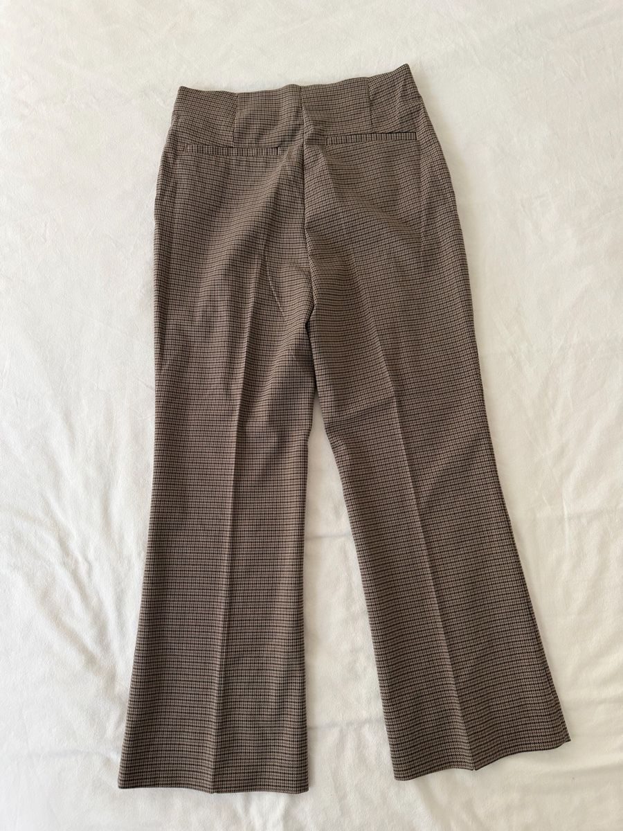 H&M Pantaloni: H&M Trousers, Brown Checkered Pattern, Size EUR 36 – Usato da Zürich venduto da jus_sw7l 4