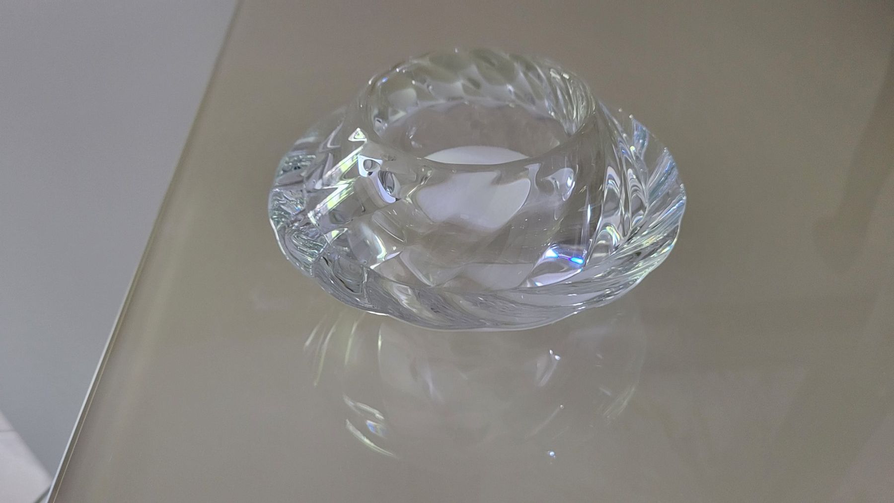 Bicchieri: Kristall Teelicht Durchm. 14cm – Usato da Turgi venduto da rut_p556