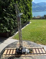 Kellermann Modell eines Baukran aus Blech, Rarität!
