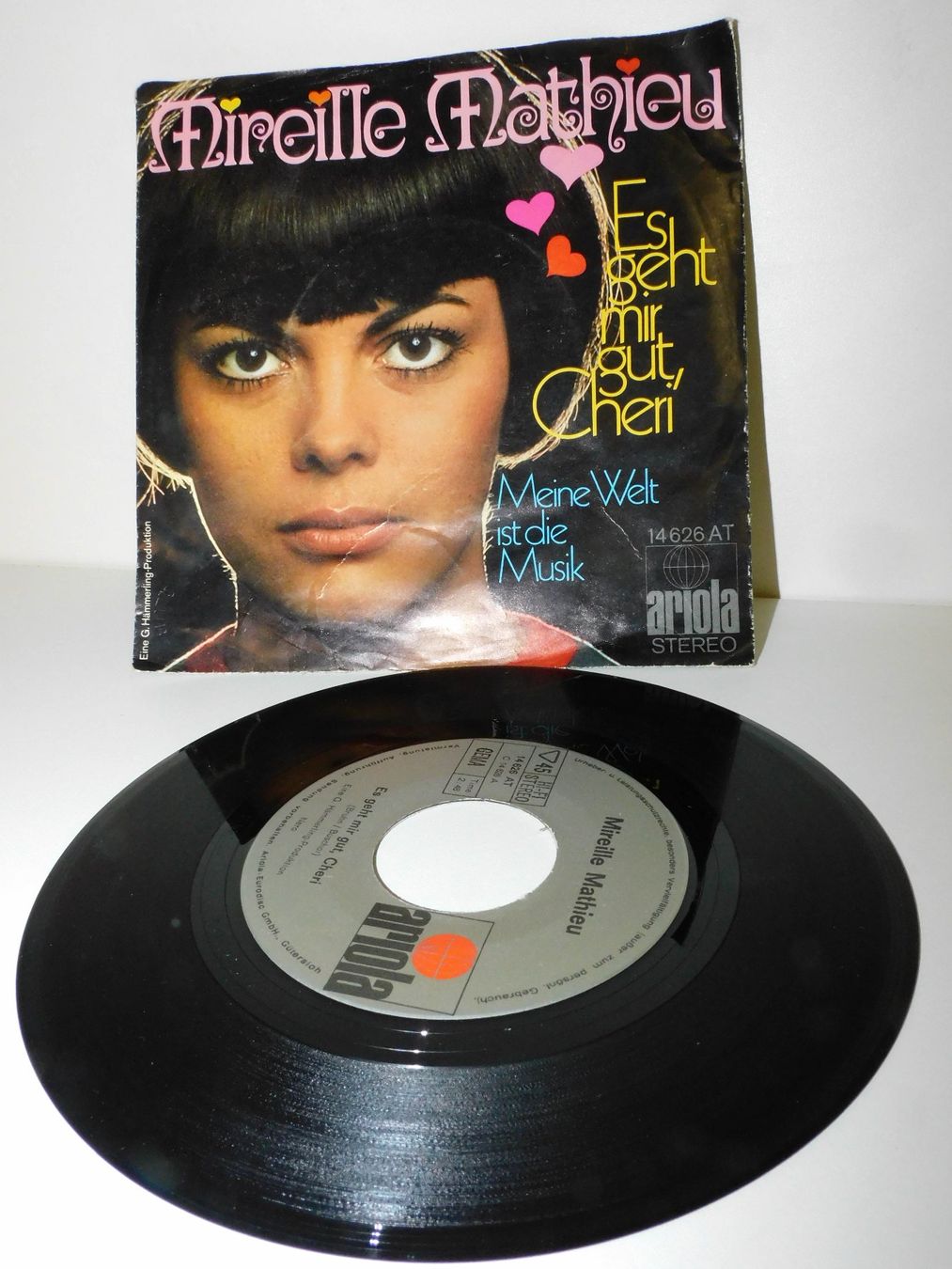Dischi in vinile: Neue Fundschätze Single Mireille Mathieu   Lp Single – Usato da Sursee venduto da 76 5