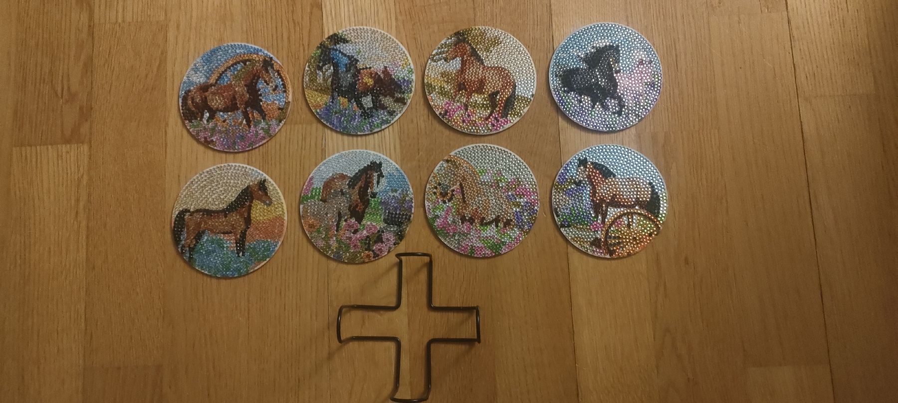 Sottobicchieri: Pferde Untersetzer – Nuovo (secondo la descrizione) da Mönchaltorf venduto da Icelandichorse