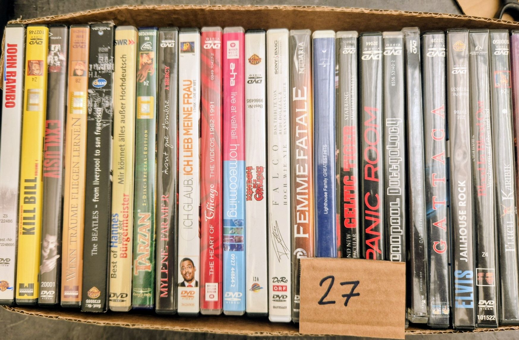 Alle DVDs: 500 Stk. Blue Ray+DVD Konvolut – Gebraucht aus Zweisimmen von Kleindietwil 4