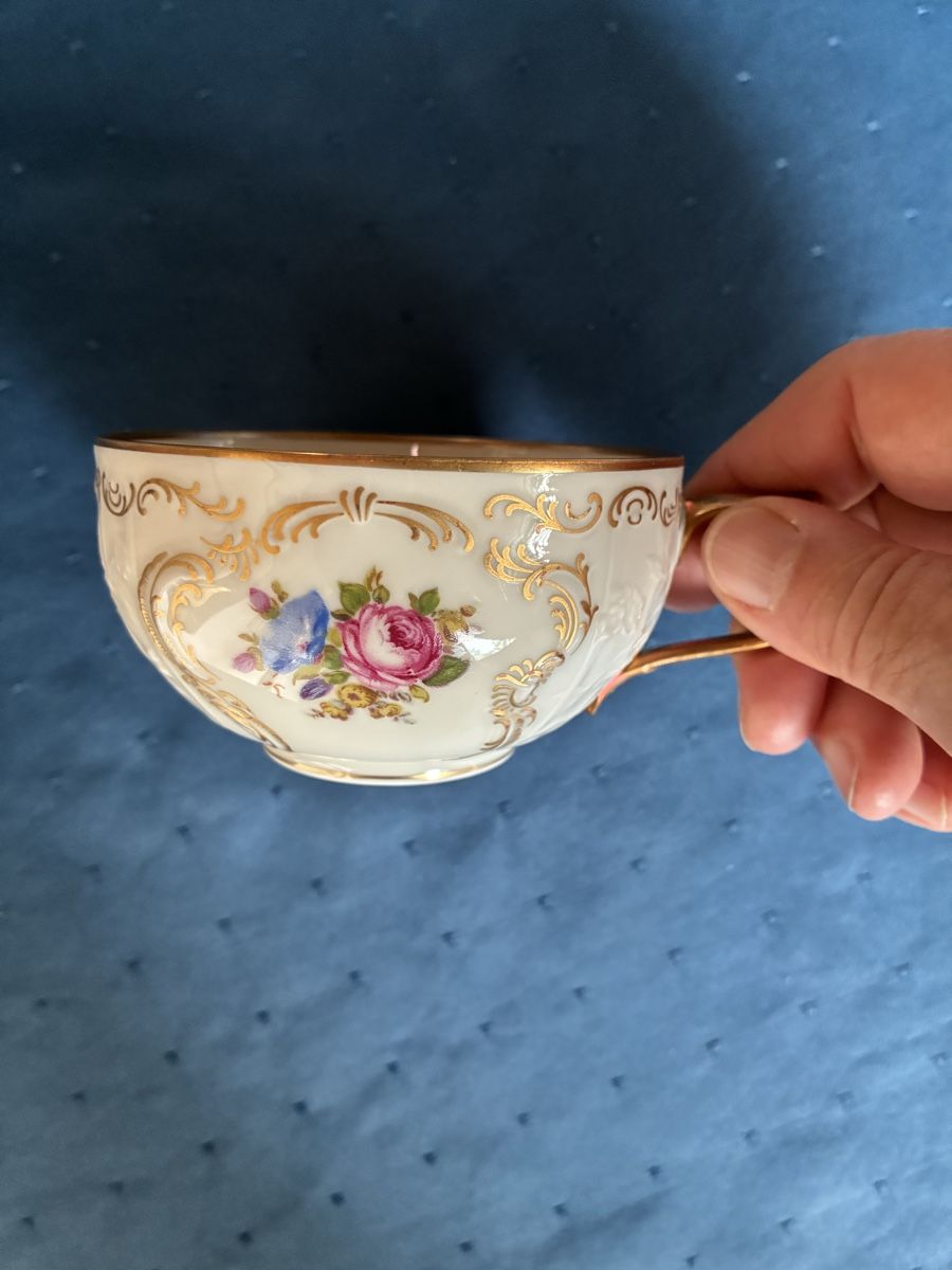 Rosenthal Tazze: Rosenthal 2 Tee-/Kaffeegedecke Diplomat – Usato da Dornach venduto da Rosengarten 4