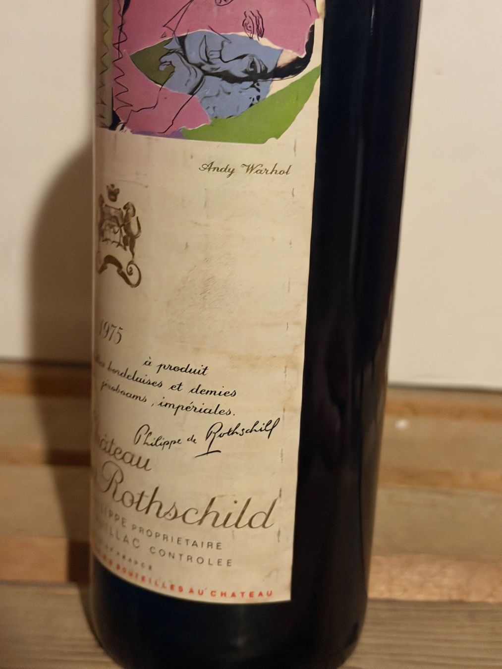 Mouton Rothschild Vino: Château Mouton Rothschild 1975 – Nuovo (secondo la descrizione) da Roche VD venduto da avediscipule 3