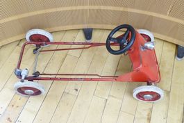 Vintage Gokart / Tretauto KEMP Rot