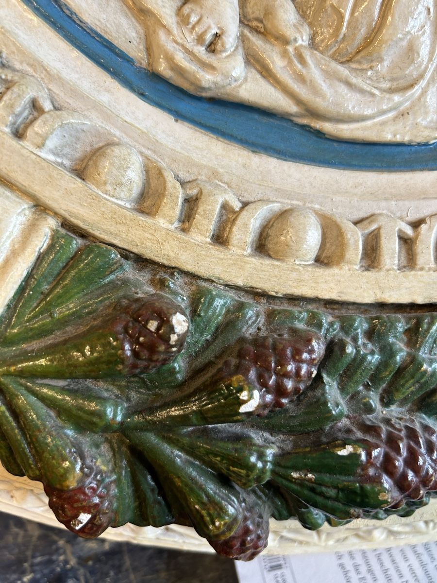 Skulpturen & Statuen: Haussegen Tondo Madonna – Gebraucht aus Riedholz von Frettchen63 4