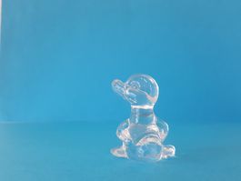 Vintage Ente Goebel Glasfigur 1981, wie neu