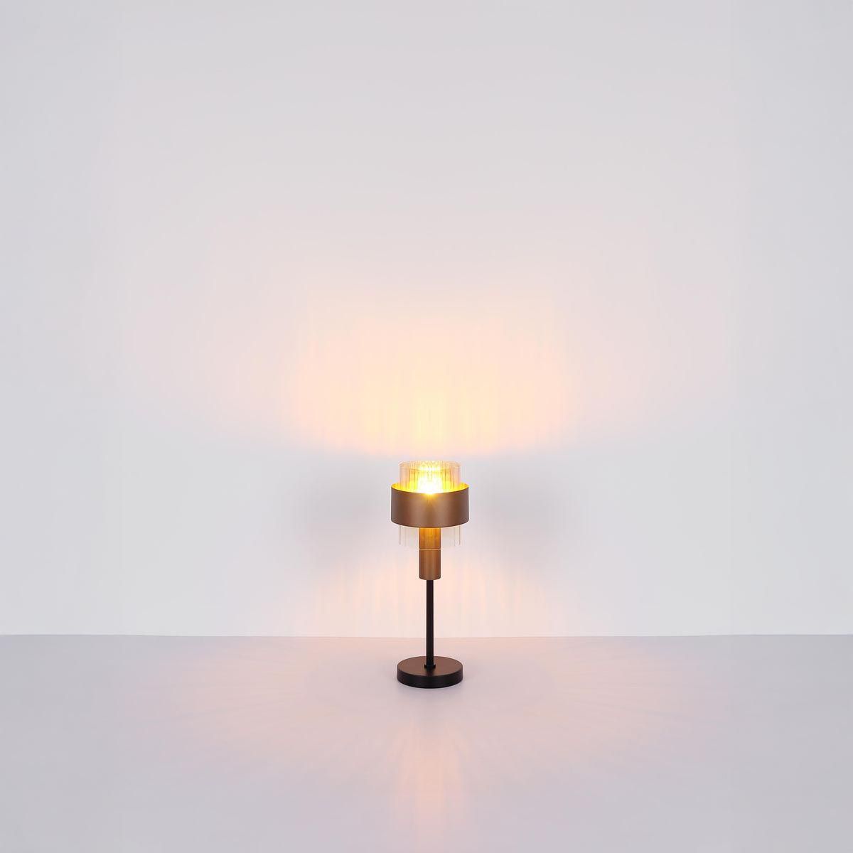 Lampade: Tischleuchte, Glas, Messing, 47 cm Höhe – Nuovo (secondo la descrizione) da Kreuzlingen venduto da Smart-Light 9