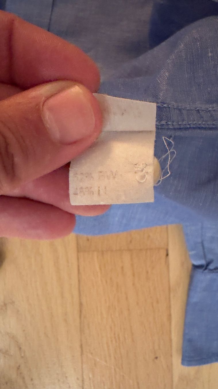 Camicie: Artigiano Hemd Misto Lino Gr. 38 – Nuovo (secondo la descrizione) da Küsnacht ZH venduto da Gila1983 4