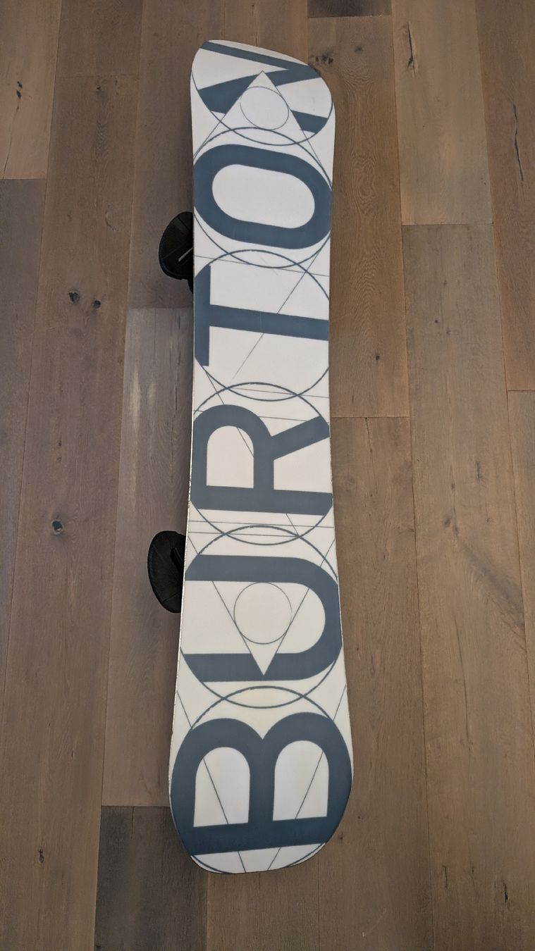Burton Board: Burton Custom Snowboard 158cm inkl. Bindung – Usato da Schmerikon venduto da speedi18 3