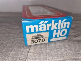 Märklin Leerkarton Nr 3078 Henschel-Industrietyp DHG 500 Lok