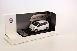 VW GT up! Looksmart 1/43 weiss met. Ltd. Nr. 314/500