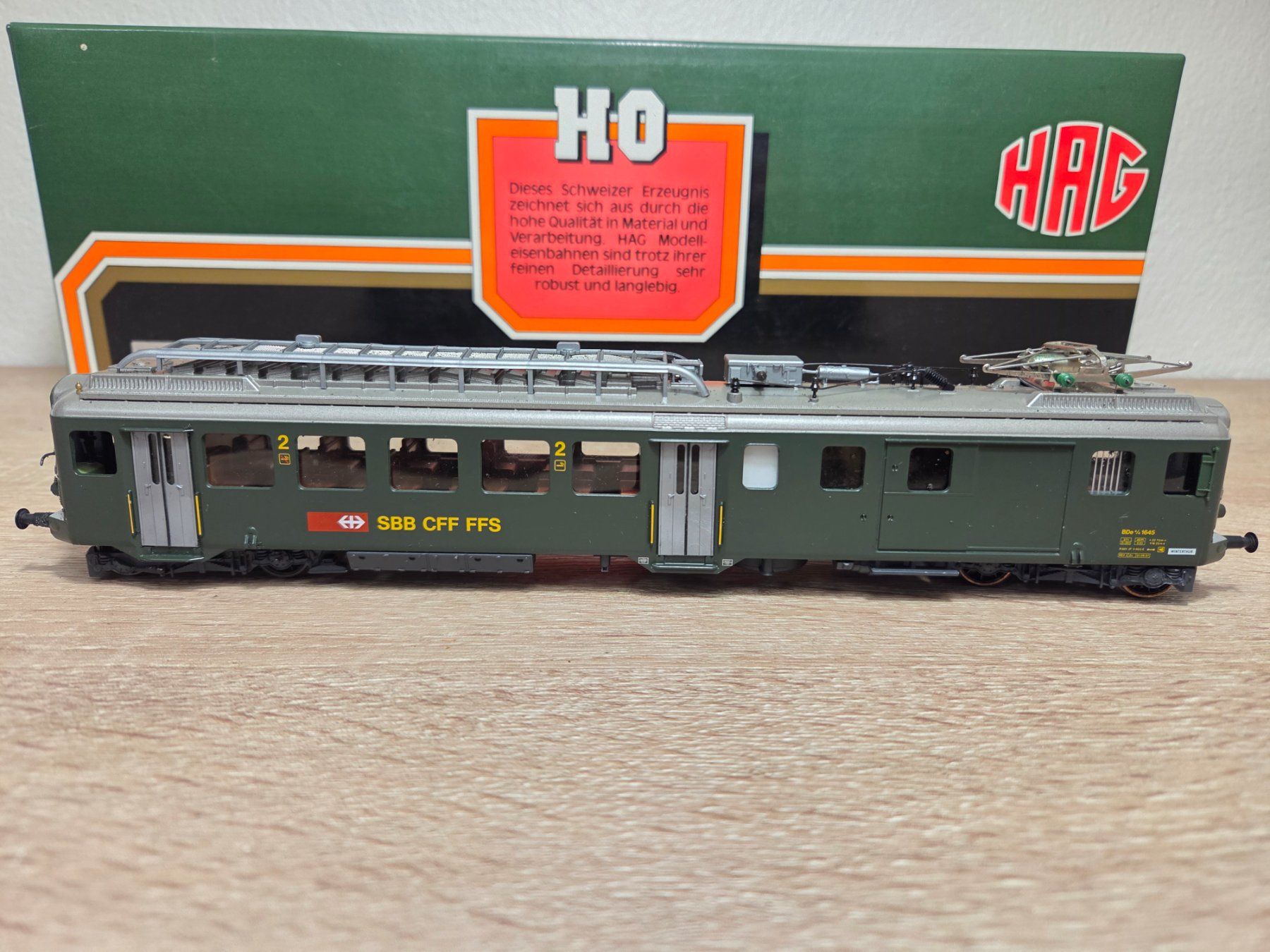 Hag Modelleisenbahnen: Hag 152 E-Lok BDe 4/4 SBB H0 – Defekt aus St-Aubin-Sauges von Lo_Go 1