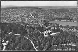 AK,Flugzeugaufnahme auf Uetliberg , 1958