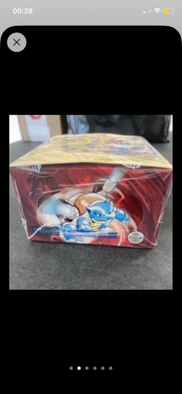 Cartoline: Pokemon Base Set Booster Box sealed - 1. Edition! – Nuovo e nell'imballaggio originale da Jegenstorf venduto da amor87 3