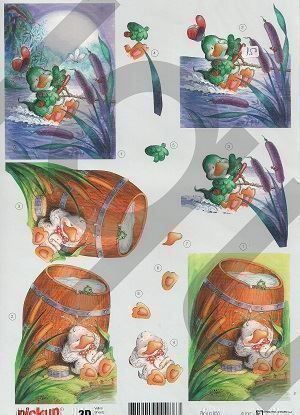 Kit bricolage: 3D Schnittbogen Entlein – Nuovo (secondo la descrizione) da Schlatt TG venduto da kreativ-atelier