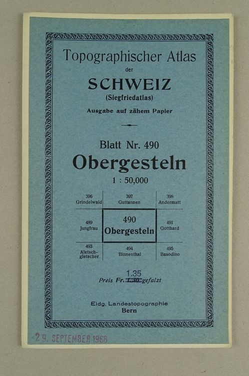 OBERGESTELN, ULRICHEN, GESCHINEN, MÜNSTER, RECKINGEN, 1932 Kaufen auf