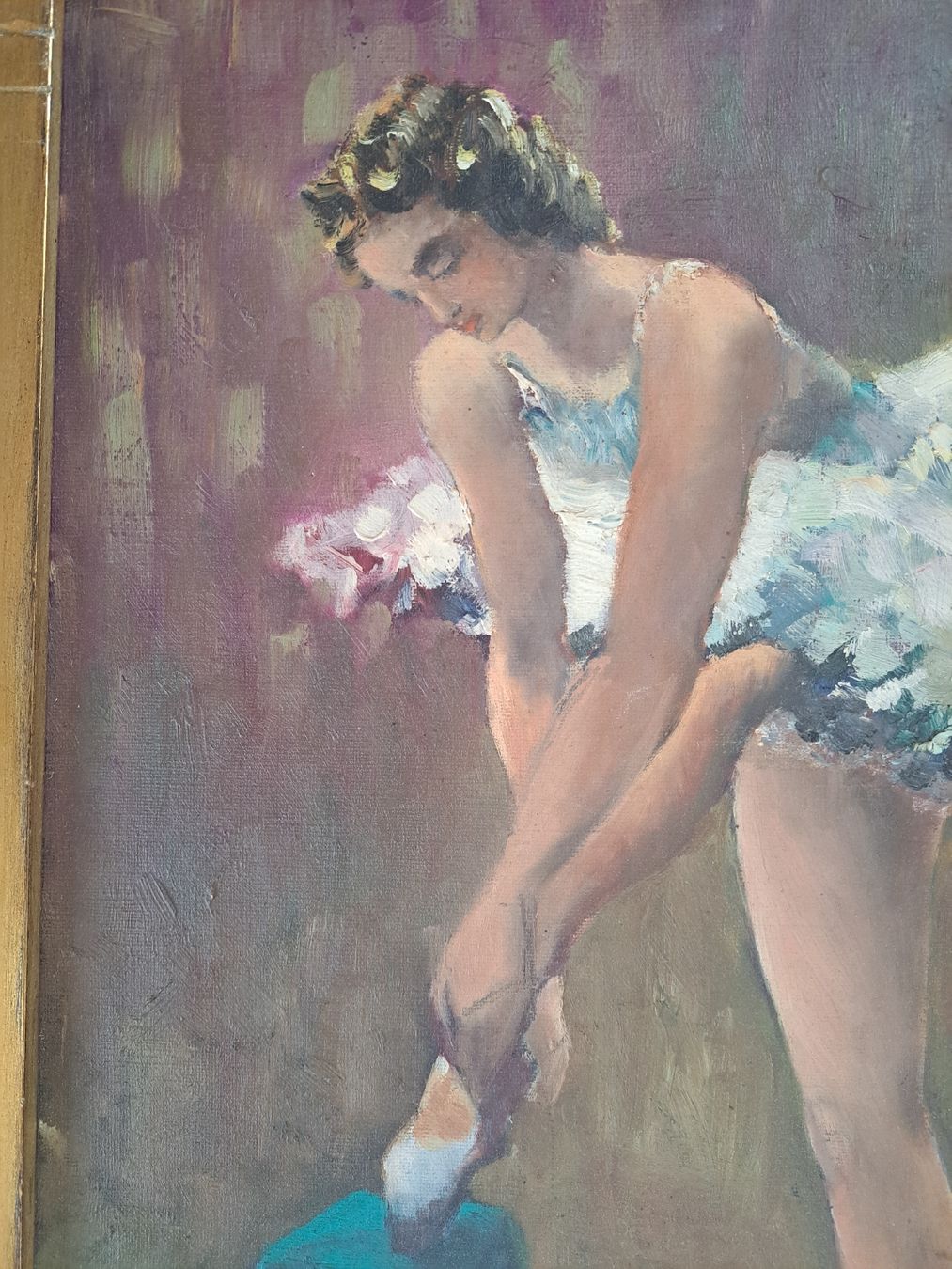 Gemälde: Tanzende Ballerina – Gebraucht aus Basel von DesireeYaDa 1