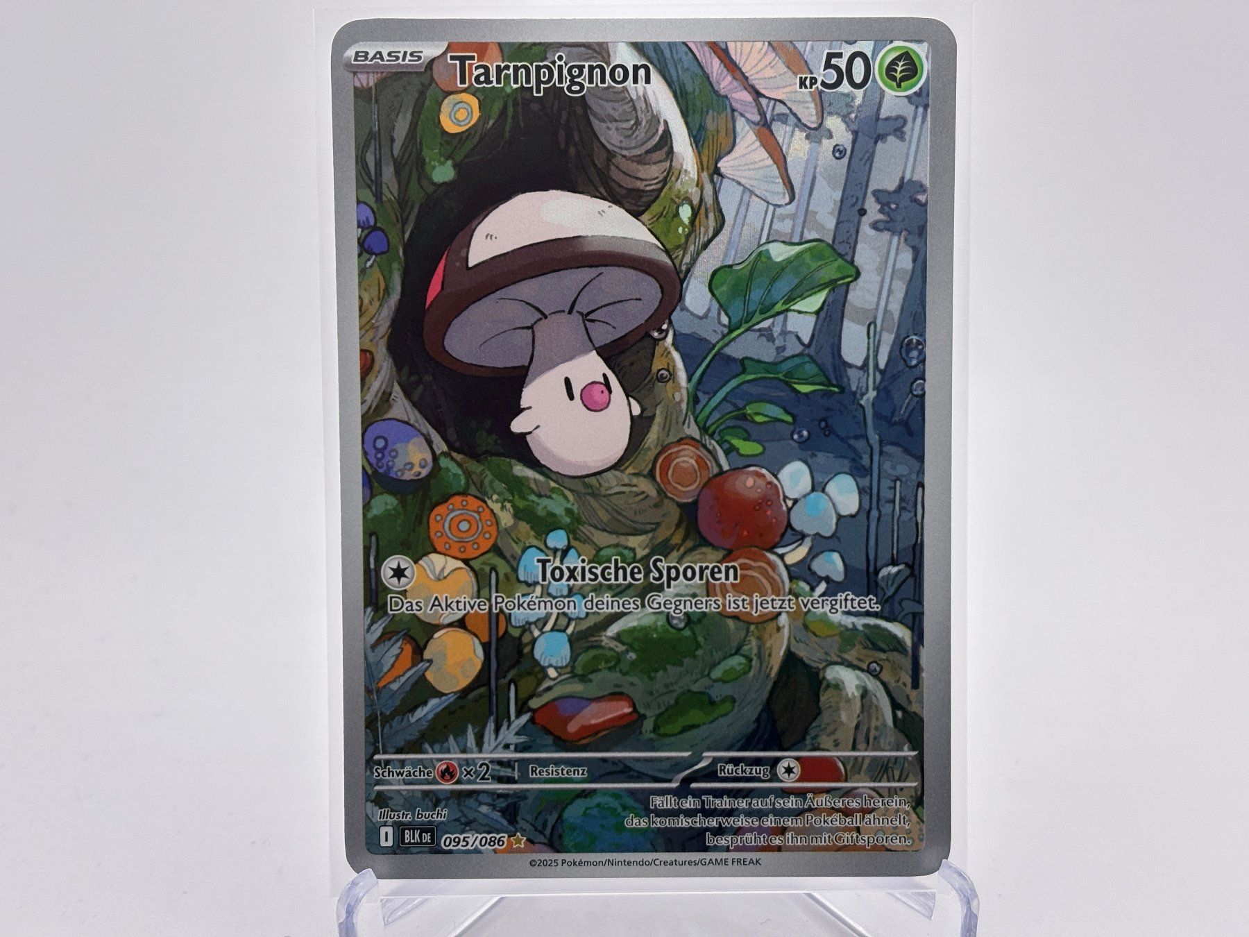 Pokémon Carte collezionabili: Schwarze Blitze - Tarnpignon  (BLK 95) - DE – Nuovo (secondo la descrizione) da Allschwil venduto da Bullach