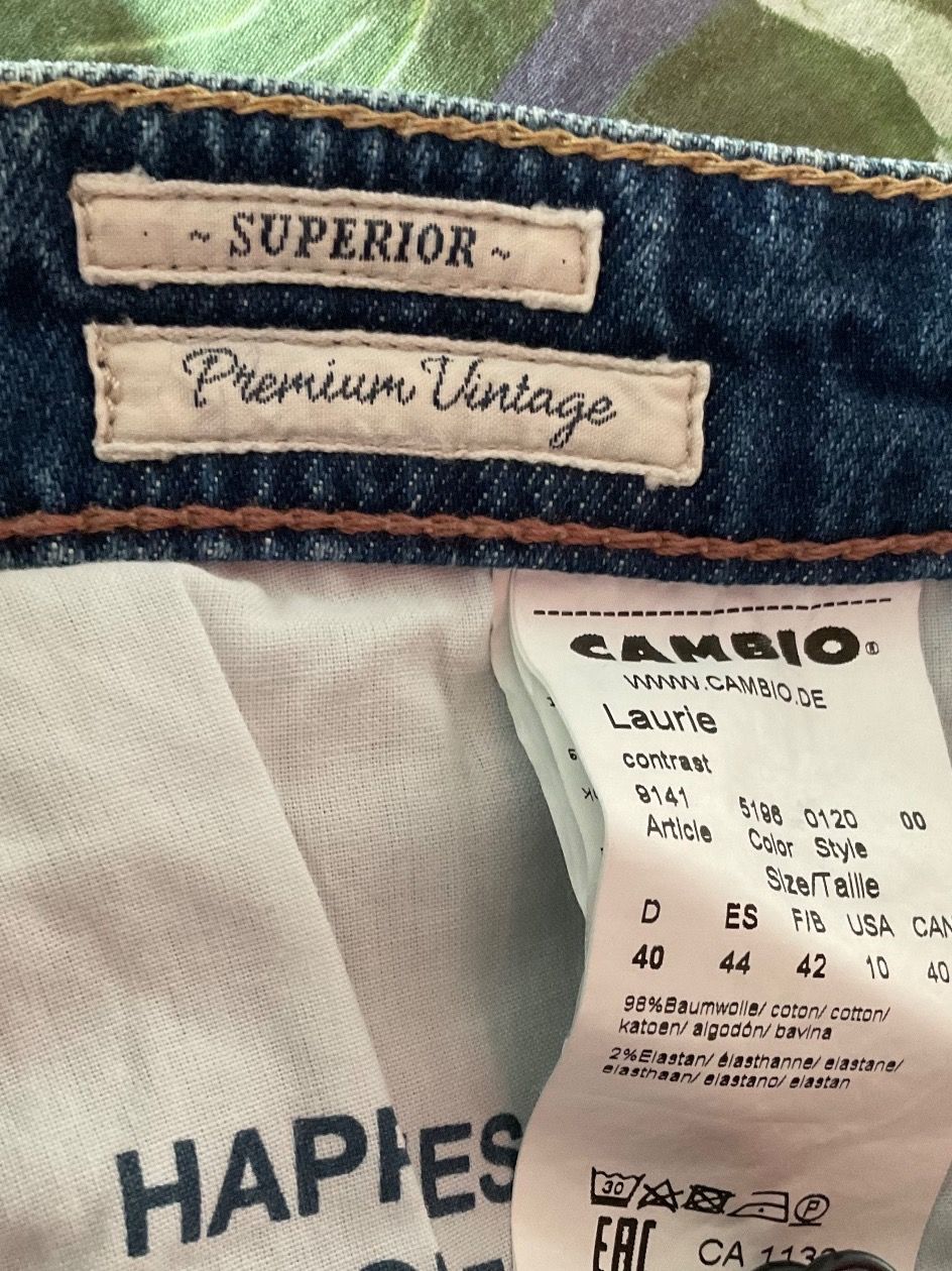 Cambio Jeans: CAMBIO Jeans Gr 40 NEU, NP 229 Patchwork – Nuovo e nell'imballaggio originale da Urdorf venduto da alda02 7