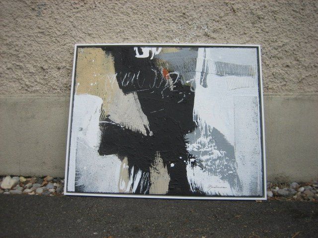 Gemälde: Abstraktes Wandbild – Gebraucht aus Winterthur von pf02 1