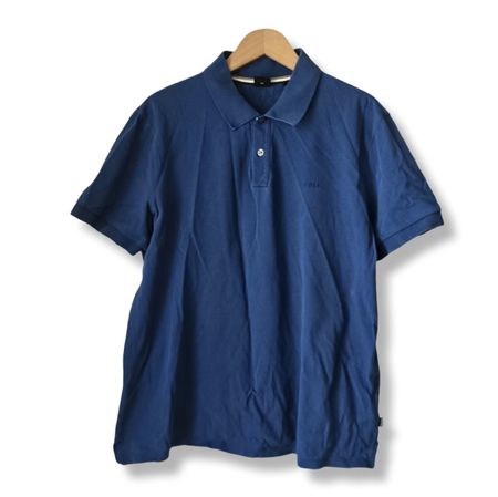 POLO BOSS bleu taille XXL