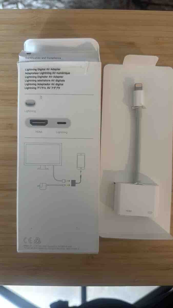 Apple Laufwerke & Adapter: Apple Lightning auf Digital AV Adapter neuwertig – Neu (gemäss Beschreibung) aus Zürich von nis_ts5 2