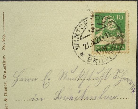 Cartoline postali: WINTERTHUR Privat-Krankenhaus – Usato da Jona venduto da philajona 1