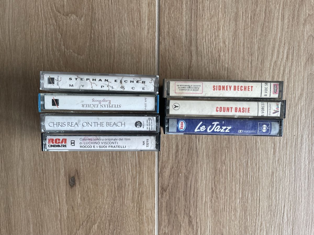 Musicassette: 7 cassettes audio : Jazz, Cinéma, Rock – Usato da Lonay venduto da ju-71 1