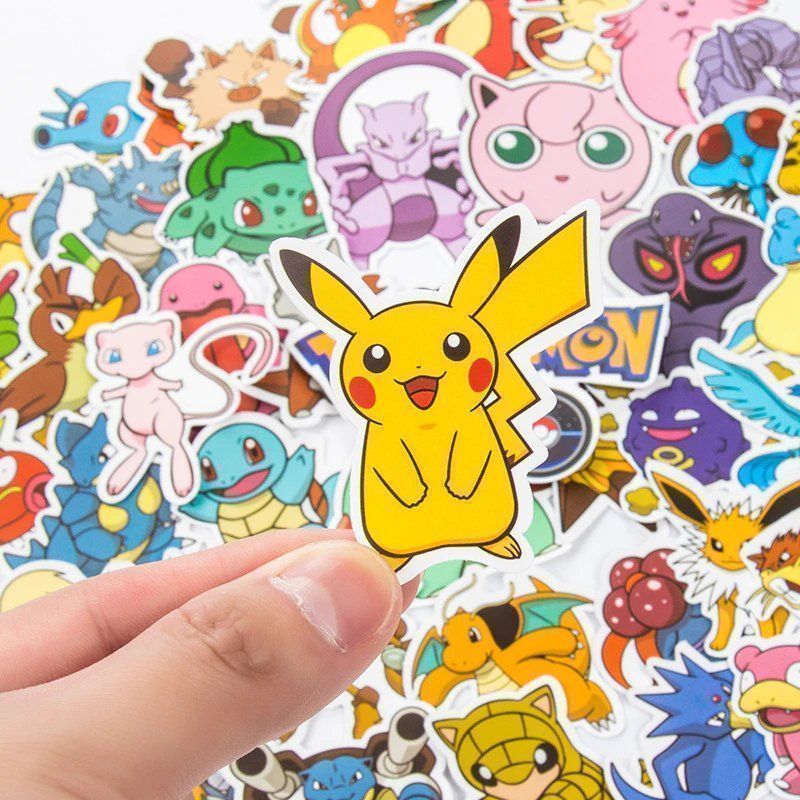 Pokémon Carte collezionabili: 100 Pokémon Stickers – Nuovo e nell'imballaggio originale da Oensingen venduto da CSCollectors