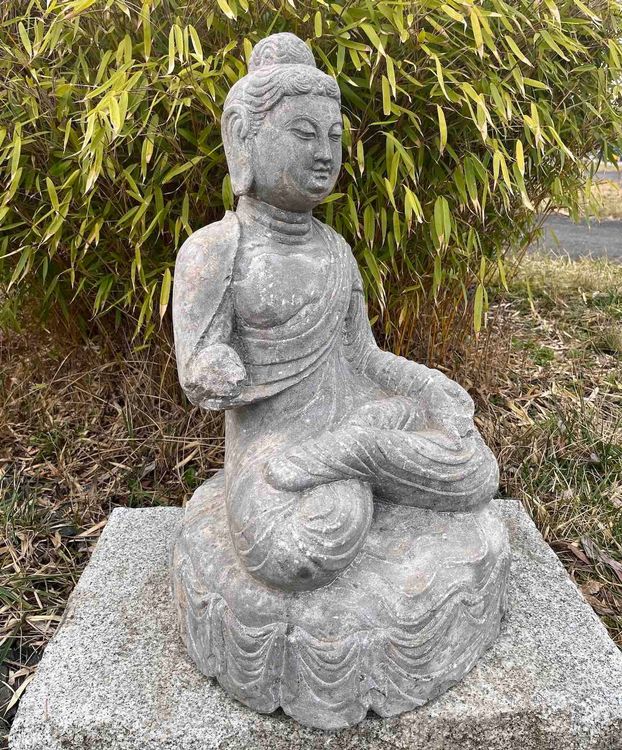 Chinesischer Stein Buddha Garten Skulptur China Kultur Revol Kaufen