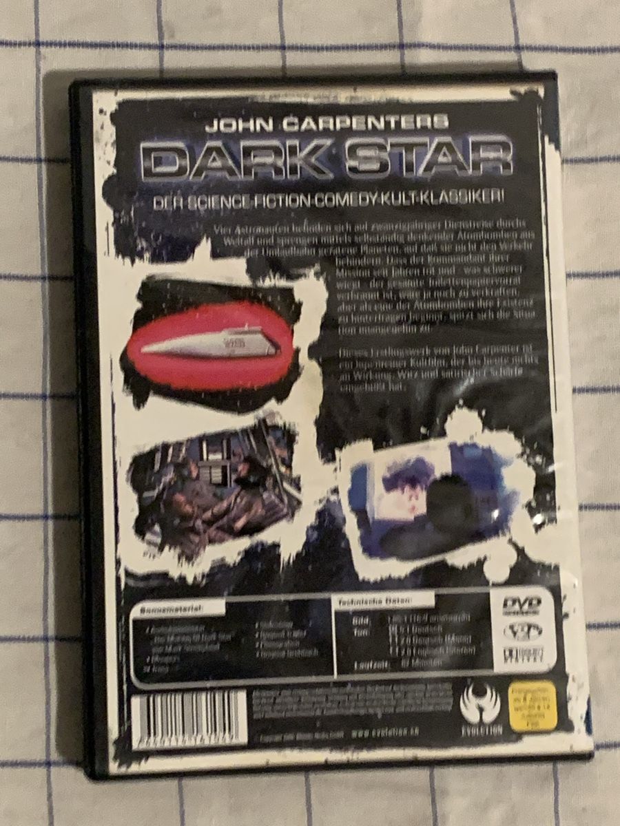 Tutti i DVDs: John Carpenters Dark Star Special Edition DVD – Usato da Bärschwil venduto da Ranron1970 1