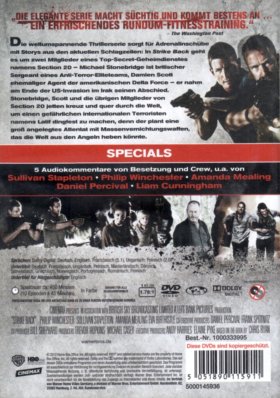 Tutti i DVDs: DVD: Strike Back - Staffel 1 (mit: Sullivan Stapleton) – Usato da Tägerig venduto da fil_f8k6 1